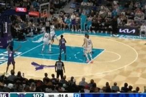 真下饭啊！塞克斯顿&贝利相继失误 迪亚巴特乱战打进压哨补篮